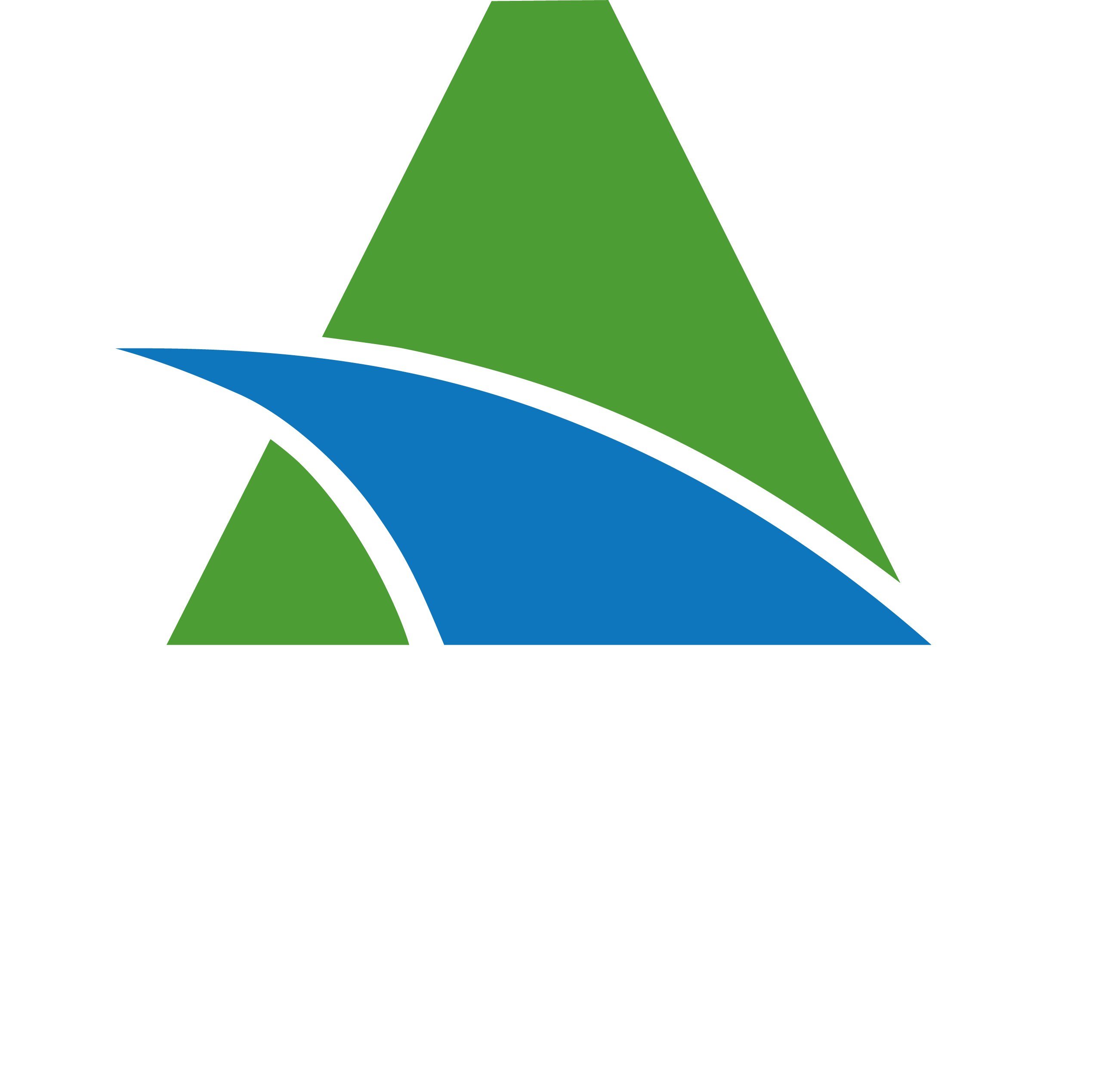 Logo couleur écriture blanche